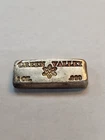 Green Valley 1 Troy Ounce .999 Fine Silver Poured Bar
