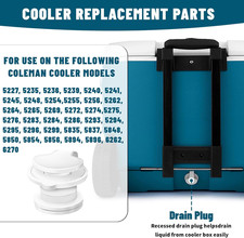 Cooler Drain Plug Replacement for Coleman Cooler Standard Drain Plug Assembly...
