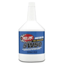 Redline 11604 Synthetic 1 Quart SAE 5W-50 High Performance Oil