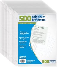 Sheet Protectors 500 Count