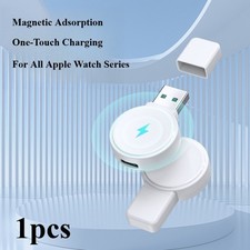 Dual Port USB/Type-C Magnetic Charger for Apple Watch Portable 3W Fast Charging