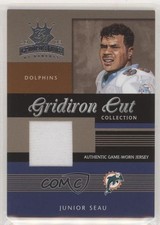 2003 Donruss Gridiron Kings Cut Collection 168/475 Junior Seau #GC-73 HOF lu5