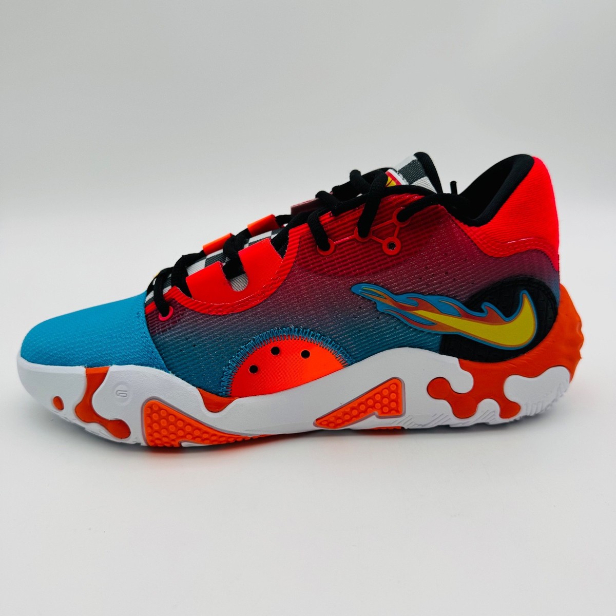 Size 8 - Nike PG 6 x Hot Wheels Blue/Orange/Red 2022 for sale
