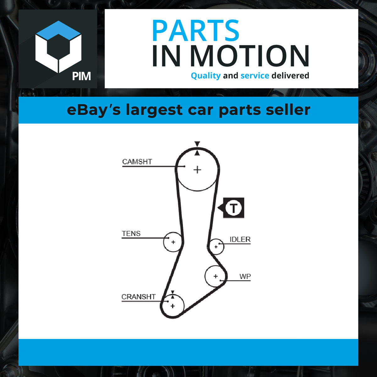 Timing Belt 5317XS Gates FE1H12205 FE1H12205A FE1H12205A9A FE1H12SF0 FE1J12205 - Image 8