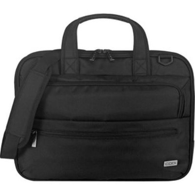 CODi Fortis 15.6 Laptop Briefcase - USB Charging Port - Black'' FOR3004