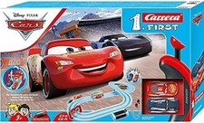 Carrera First Disney Pixar Cars 3 with Lightning McQueen and Dinoco Cruz
