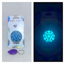 3D Iron Man Custom Arc Reactor Glow Chest Piece Pop Phone Cover Accessory Marvel