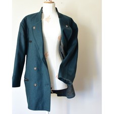 GIACCA BLAZER '90 LANA STILE TIROLESE tg.48 it. Vintage Altenbaurer