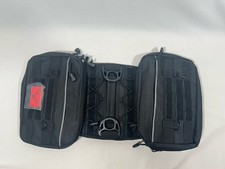 Himal Outdoors Dog Backpack Hiking Black Large Pockets Adjustable Straps