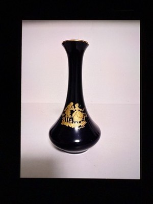 Limoges Castel Vase 22k Gold