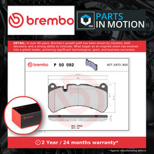 Brake Pads Set fits MASERATI GRANTURISMO 4.7 Front 2008 on Brembo 980139070 New