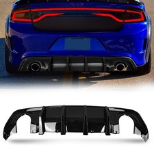  Rear Bumper Diffuser Compatible with 2015-2024 Charger Widebody SRT Hellcat