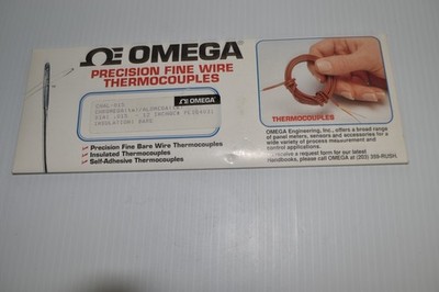 Omega Engineering Präzision Fein Draht Thermoelemente CHAL-015 0.15-12 (LAT66)