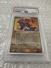 Pokémon Groudon ex Holo Crystal Guardians Ultra Rare PSA 7 #93/100 2006 on eBay