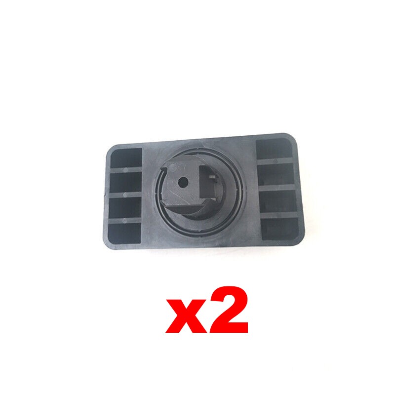 2 Points de levage pour Mercedes C W205 GLE ML et GLC adaptateurs de cric noirs