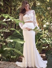 Maggie Sottero Wedding Dress Ariana Size 6 Ivory (#24MW248 ) NWT