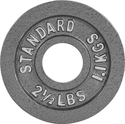 CAP Barbell Olympic 2-Inch Weight Plate Gray Gray