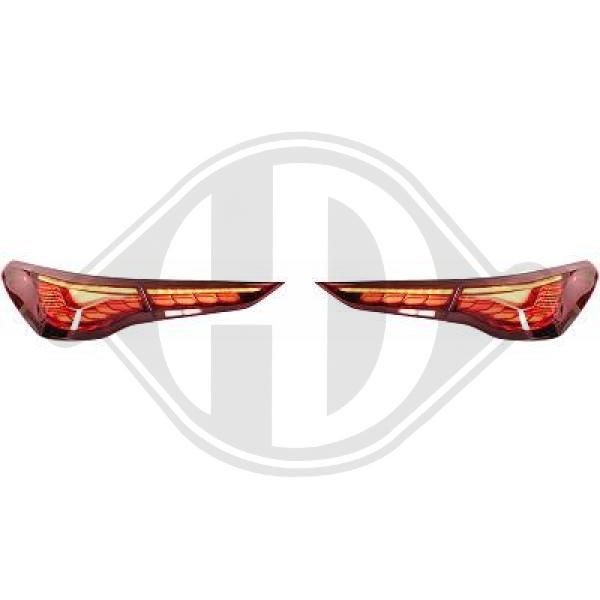 Heckleuchtensatz Hinten Diederichs 1246385 FÜR Bmw-image