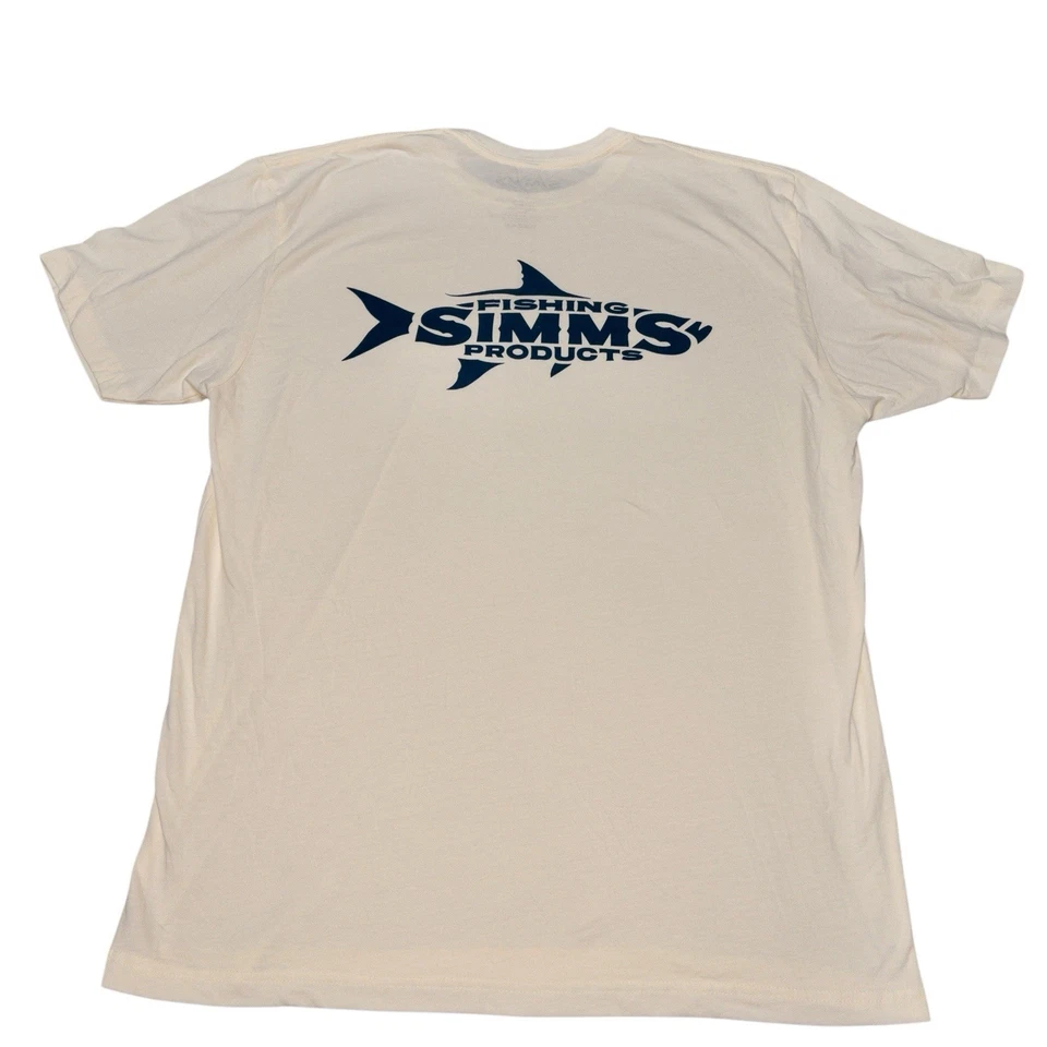 Simms Productos de Pesca Para Hombres XL Camiseta Ligera Gorpcore Aire Libre Navegación Foto 3 de 4
