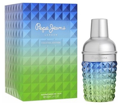 Pepe Jeans London Men's Cocktail For Him EDT 3.4 oz Fragrances 8436581942545