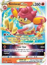 SIMISEAR VSTAR 023/159 CROWN ZENITH POKEMON (ULTRA, NM)