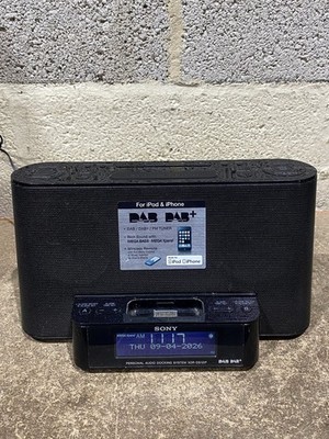 Sony XDR-DS12iP Personal Audio Docking System DAB+ UKW Tuner iPod iPhone