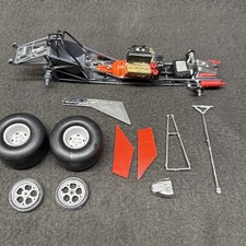 Revell Funny Car Chassis Detailed Blown Hemi Engine Project Model 124 Custom Revell Funny Car Chassis Detailed Blown Hemi Engine Project Model 124 Custom