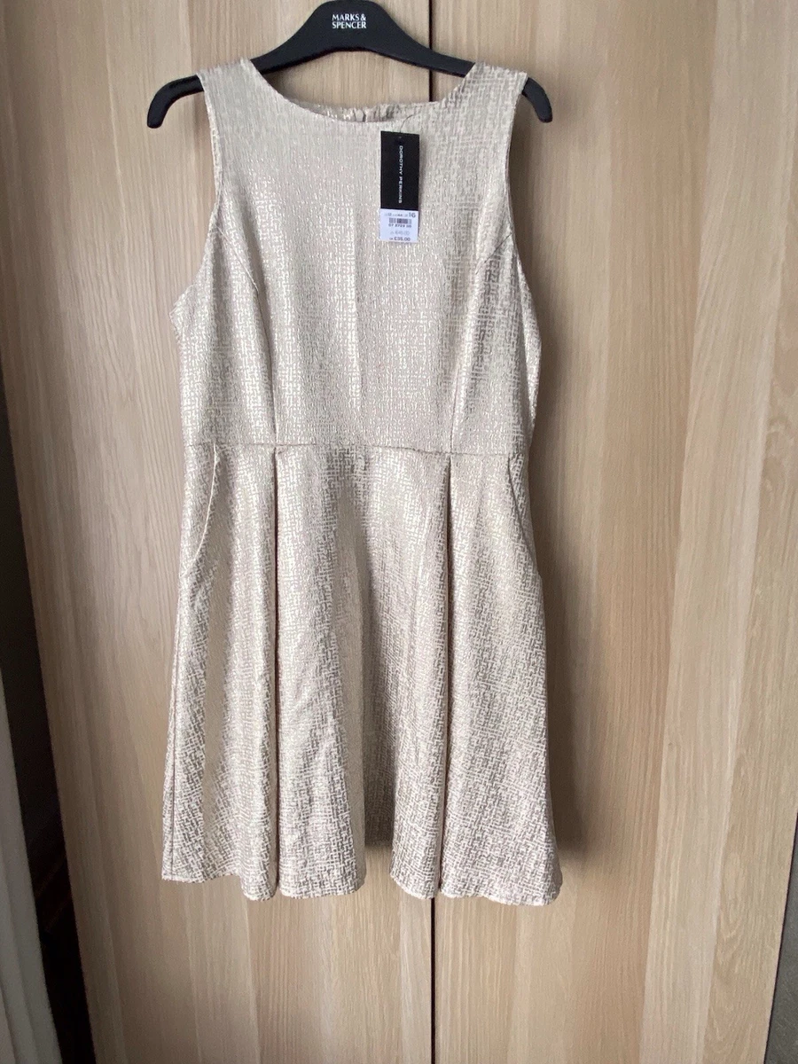 Dorothy Perkins Gold Dresses for Women for sale | eBay UK
