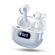 Wireless Earbuds, Bluetooth 5.3 Headphones with LED Power Display, 2025 New W...
