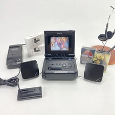 ⭐ Sony 8mm Video Walkman GV-S50 Video8 Cassette Recorder Video Transfer