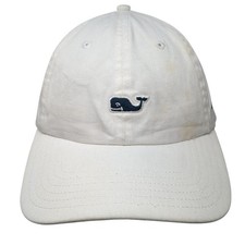 Vineyard Vines Slideback Baseball Cap White One Size Adjustable Vented Holes
