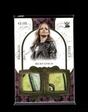 2025 Topps Royalty WWE Becky Lynch #RR-9 Regalia Relics /99