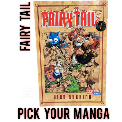 Fairy Tail Manga zur Auswahl Deutsch Hiro Mashima Carlsen