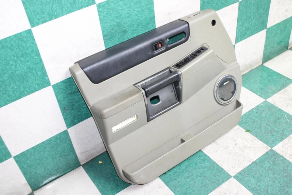 03-04 Hummer H2 *DMG* Wheat Tan Front Driver Side Left LH Door Trim Panel Foto 3 de 4