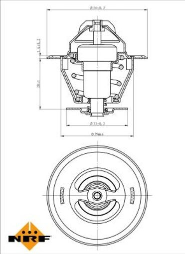 2x ✅Fits NRF 725036 THERMOSTAT   ⭐UK Seller⭐