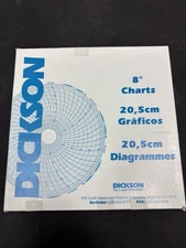 NEW Dickson 60 Pack C417 Chart: / 8 Inch / -20/120F / 7 Day 