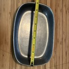 Vintage Carson Pewter Oval Bowl Dish RARE Freeport PA Made in USA — photo 3