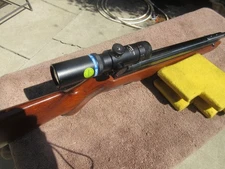 BEEMAN R1 .177 CAL BREAK BARREL RIFLE WITH BEEMAN SCOPE WEST GERMANY. SAN RAFAEL