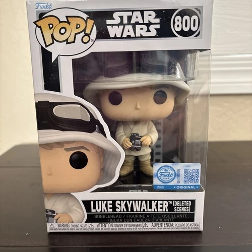 🌌💫🌠Funko Pop! Star Wars #800 Luke Skywalker (Deleted Scenes-A New Hope) MINT