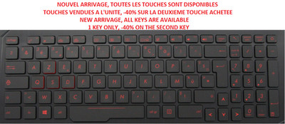TASTATUR TASTE ASUS FX553VE FX753VD FX753VE ZX753V FX553VD FX753 GL753VE GL553VE
