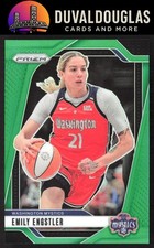 2024 Panini Prizm WNBA #67 Emily Engstler Green Prizms