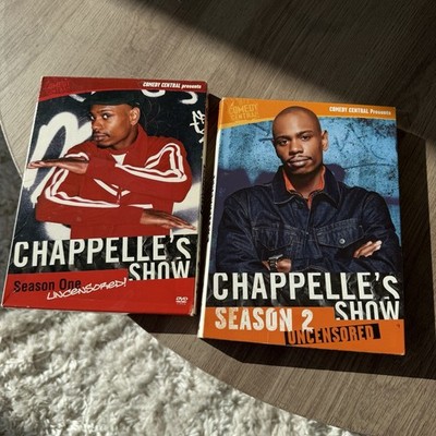 Chappelle's Show Season 1 & 2 Uncensored DVD Dave Chappelle Comedy Central
