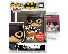 Patricia M. Peters signed Funko Pop Figure Catwoman Batman Returns