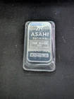 ONE TROY OUNCE, ASAHI REFINING, 999 FINE SILVER BAR, UNCIRCULATED