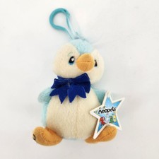 Vintage Neopets Bruce the Penguin Blue Plush 6.5 Inch 2002