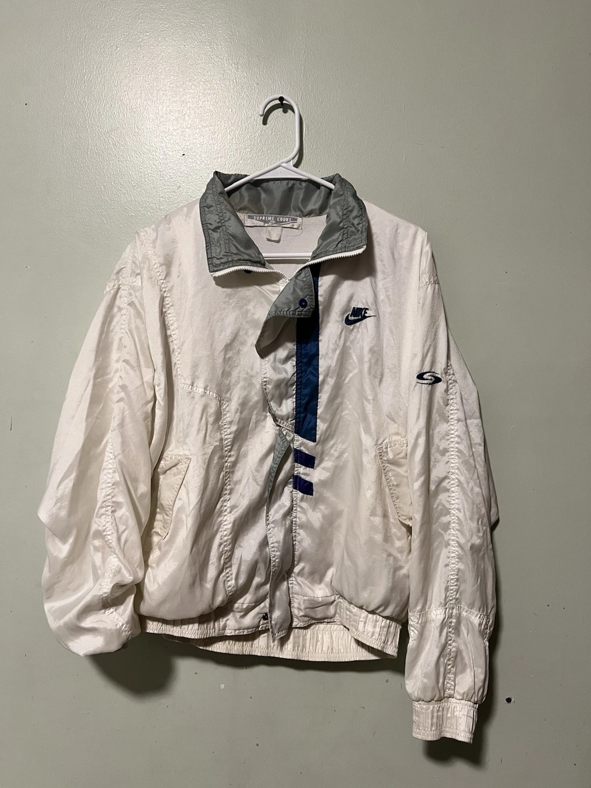 Coupe vent vintage Nike Supreme Court 