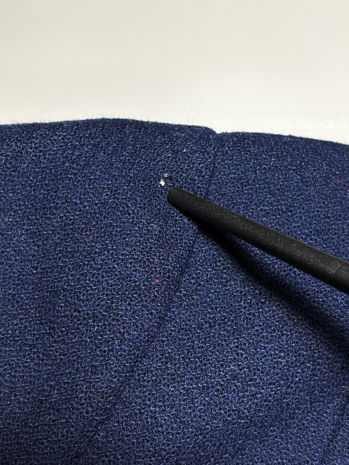 Vintage Pendleton Blue Wool Collarless Blazer Jac… - image 6