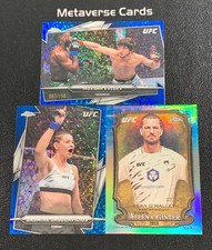 2026 Topps Chrome UFC Blue Mini Diamond Movsar Evloev Jasudavicius /150 Lot*3
