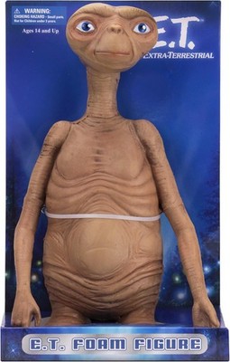 E.T. THE EXTRA TERRESTRIAL 12'' E.T. SCHAUM FIGUR REPLIKA BRANDNEU NECA 14+ ET