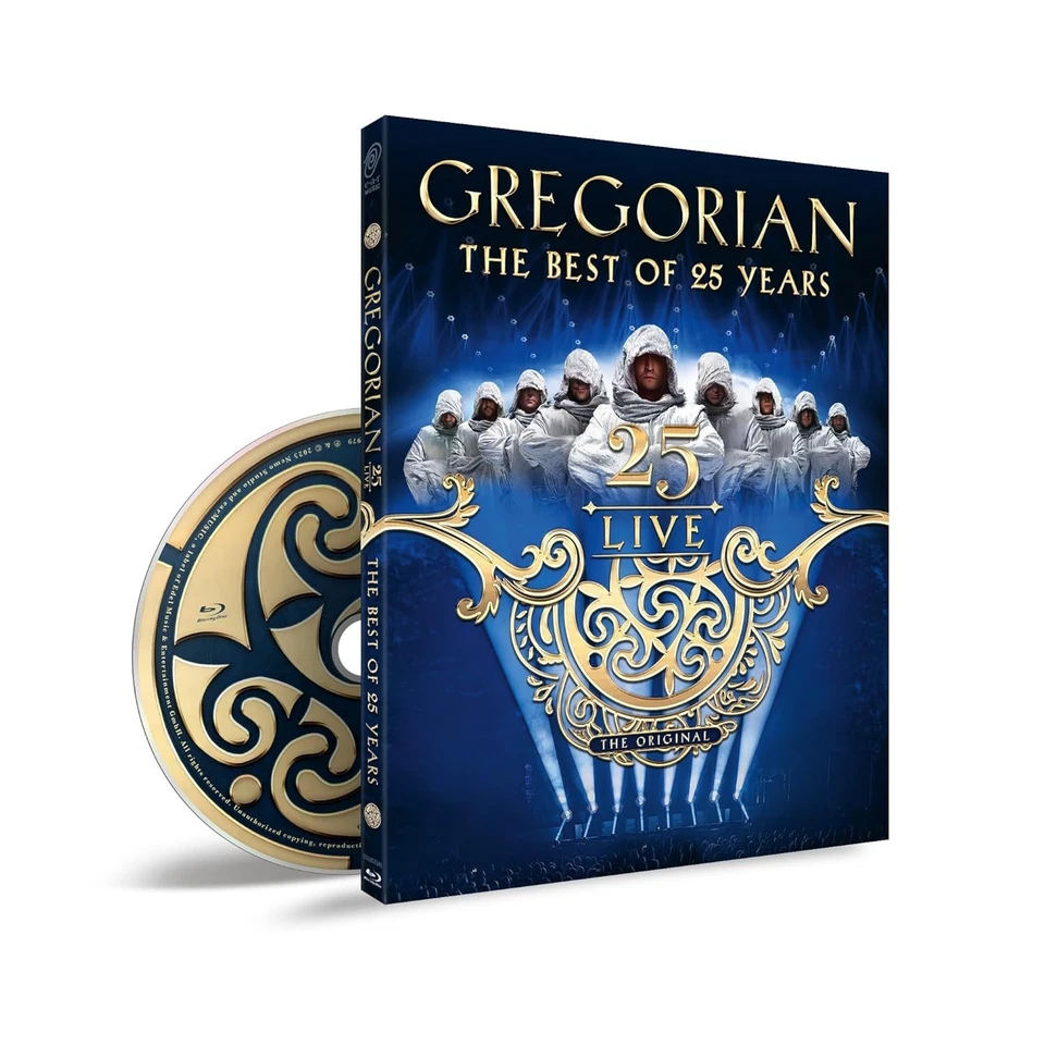 GREGORIAN  25 LIVE - The Best Of 25 Years (Limitierte Edition) BLU RAY NEU & OVP